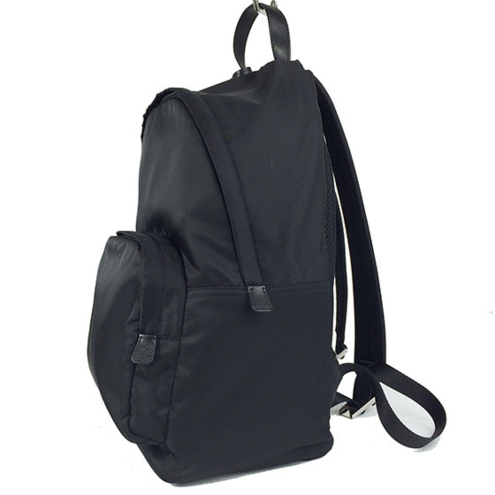 Prada Testo Montagna Nylon Backpack Black Shoulder Bag - Picture 3 of 7